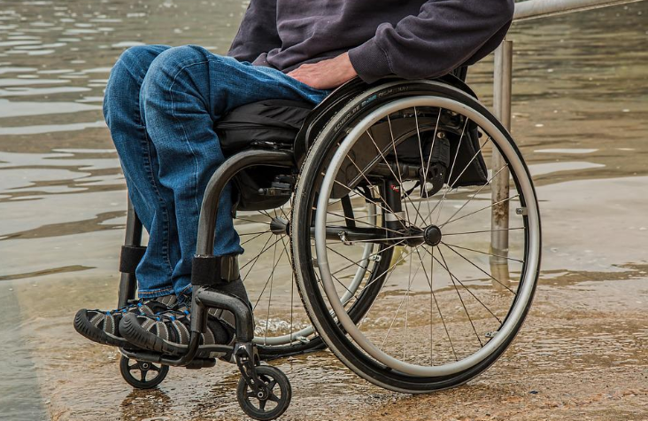 disabled man